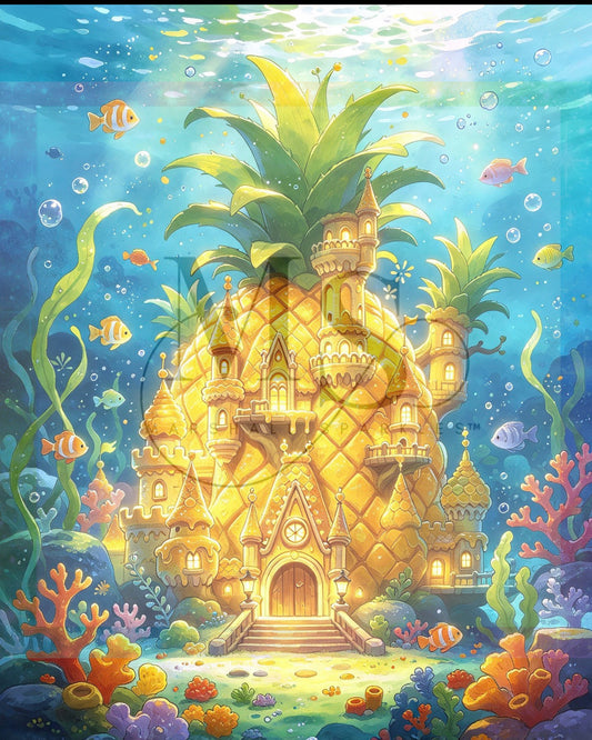 11 Who Lives In A Castle Under the Sea © 60x75