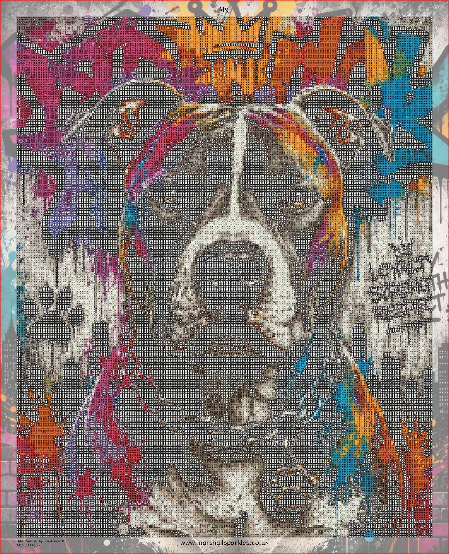 Urban Guardian © 60x75 by CrazyLoneWolf
