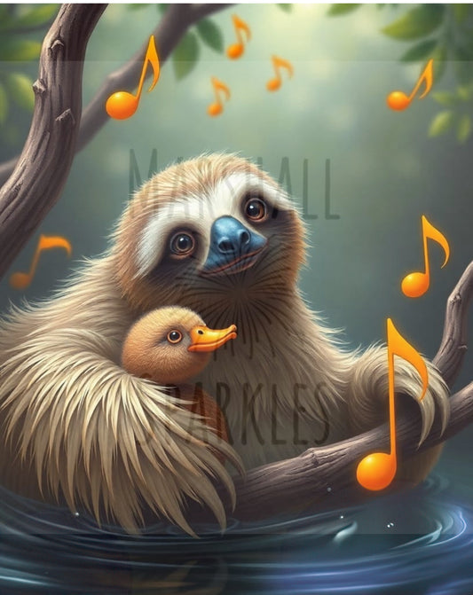 Music Sounds better with you © by Kylie 40x50