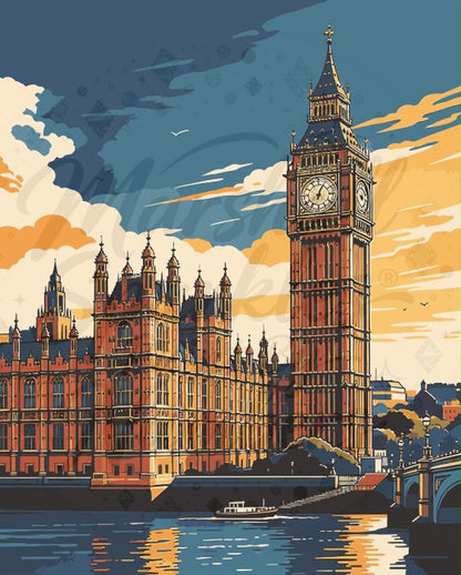 PBN - Big Ben MS035 © 40x50