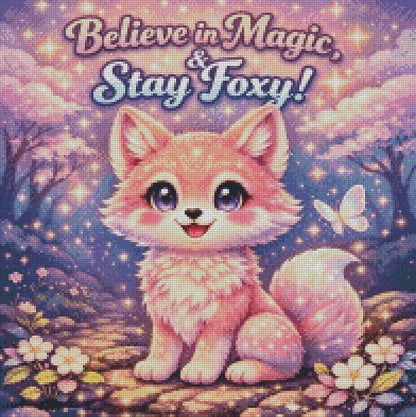 Believe in Magic & Stay Foxy © 50x50