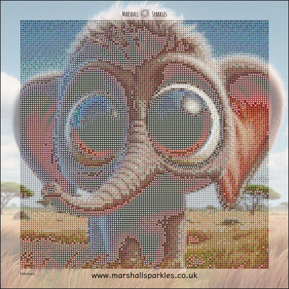 12 Months of Sugar Pals © 30x30 (print to order)