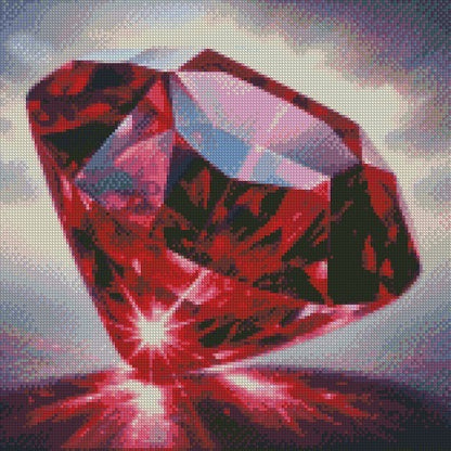July/Ruby - Diamond © 40x40