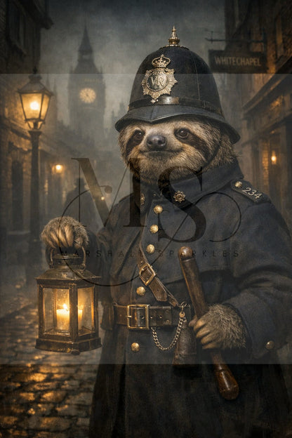 Whitechapel Patrol © 50x75 by NAT Art Creations