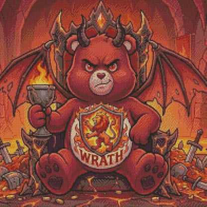 Snuggle Sin Bears - Wrath ©  50x50 by RG Designs