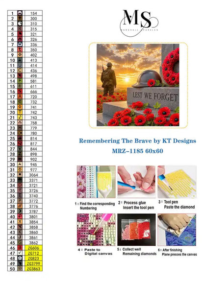 Remembering The Brave © 60x60 by KT Designs