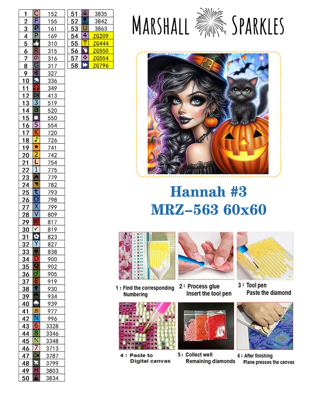 Hannah #3 © 60x60 (print to order)