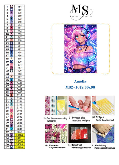 Amelia © 60x90