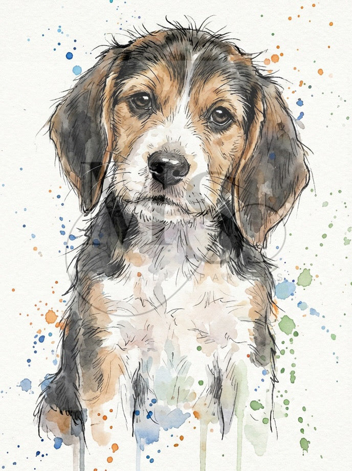 Beagle © 40x50 - (print to order)