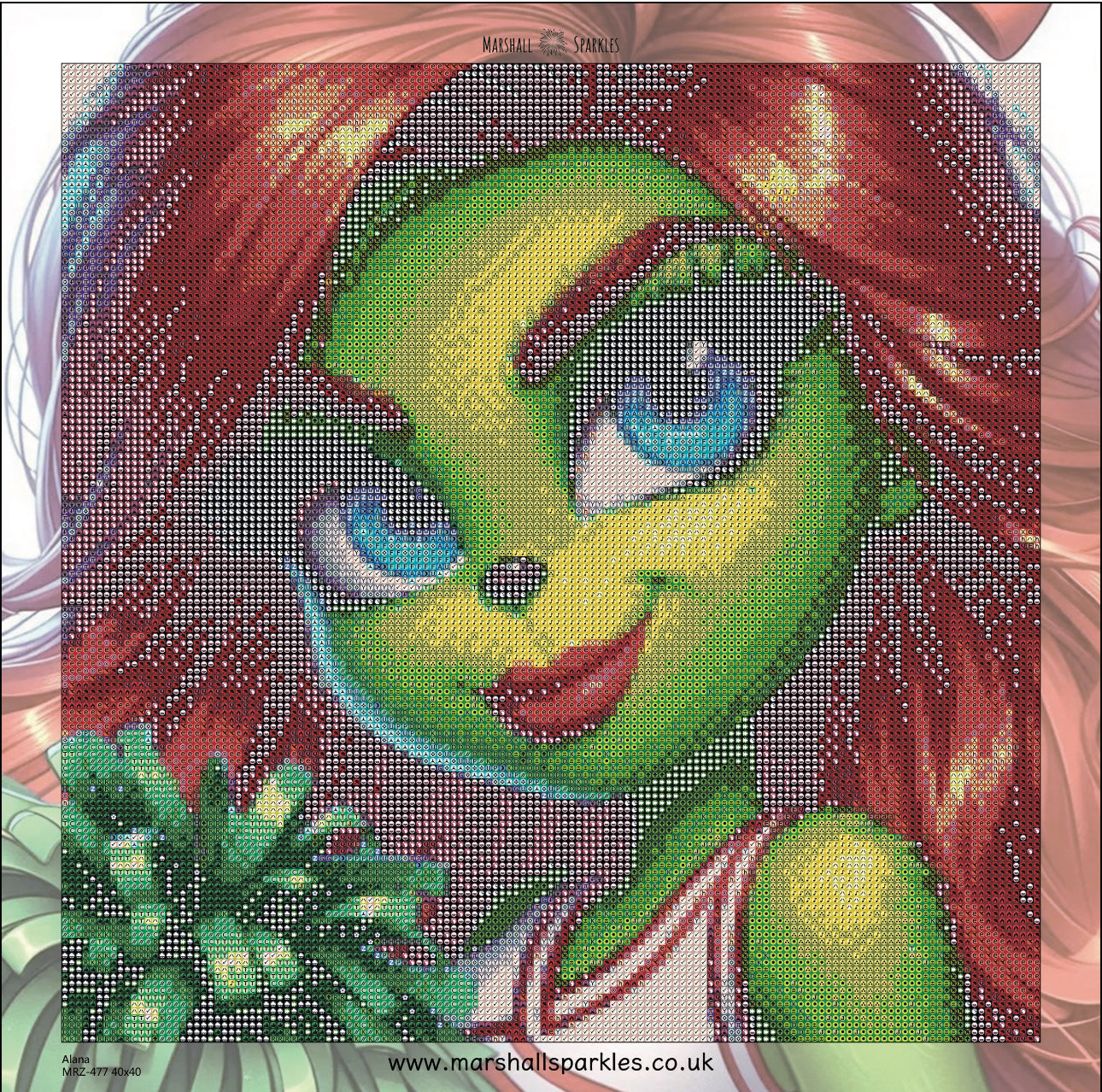 Alana © 40x40 Round Fairy Drill