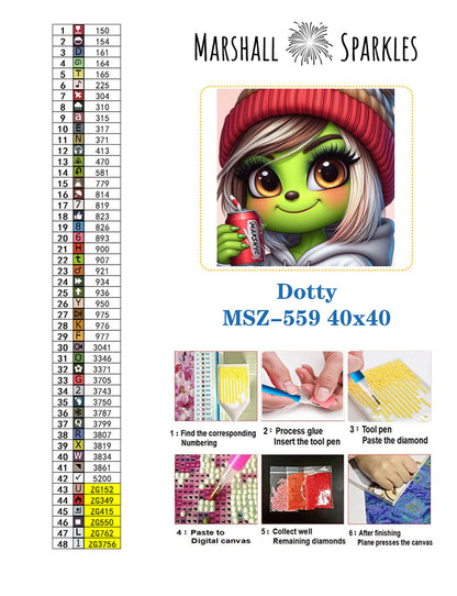 Dotty © 40x40 (print to order)