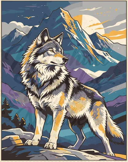 PBN - Wolf MS026 © 40x50