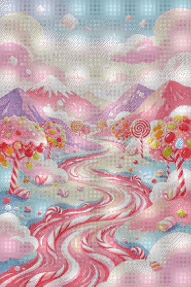 Candy Canal © 50x75