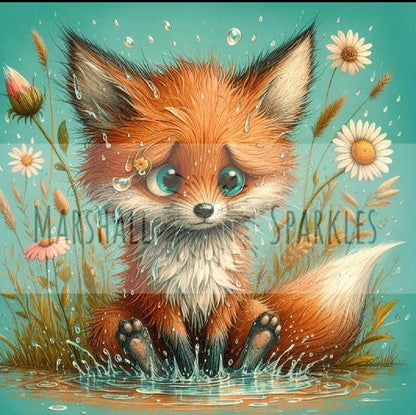 Daisy Collection - Fox © 40x40