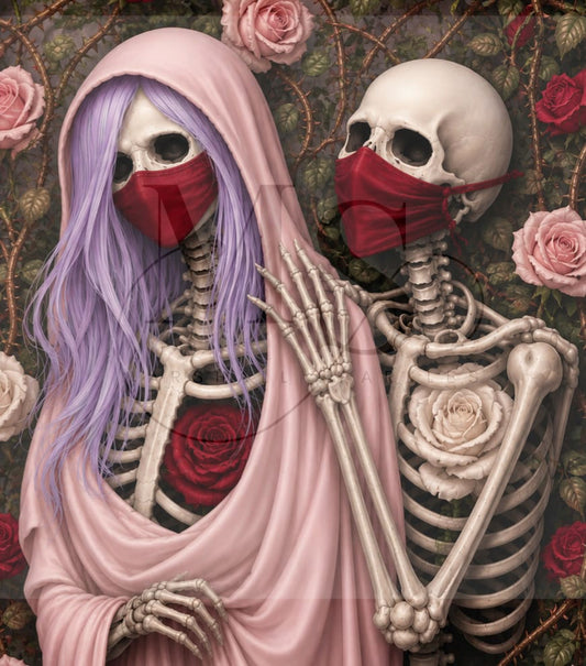 The Secret Rose © 60x70 by Rachel Diamond