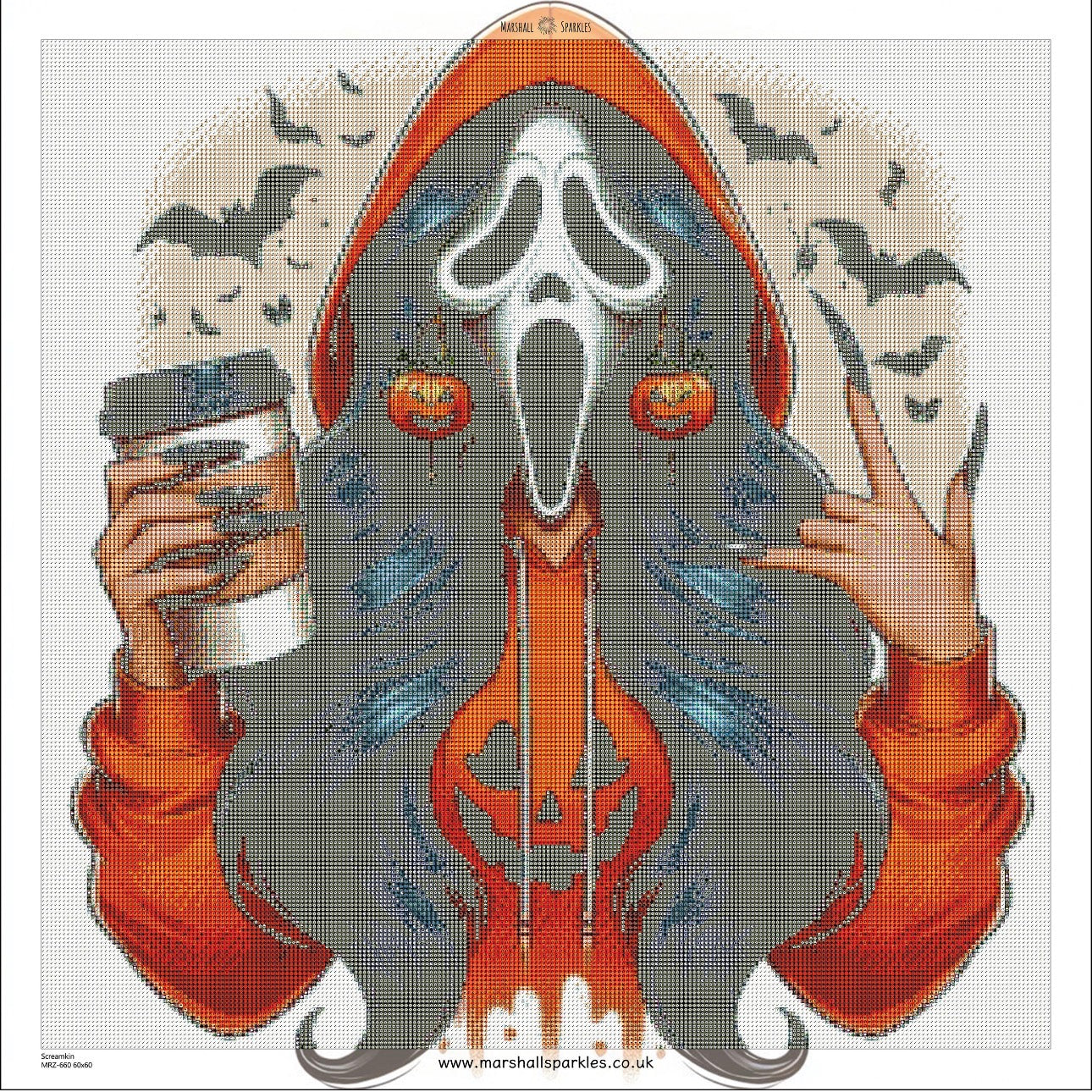 Screamkin © 60x60  (print to order)