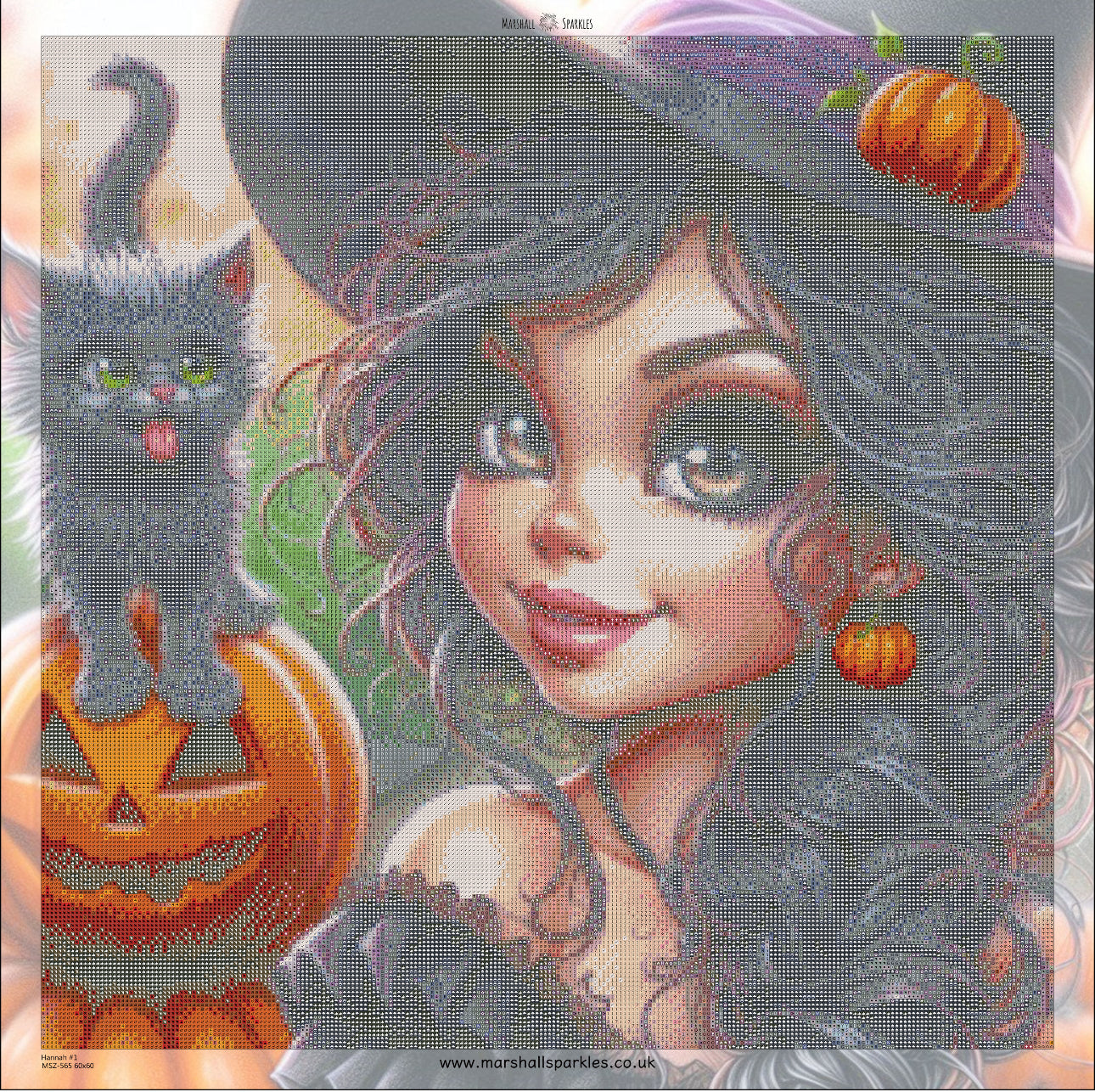 Hannah #1 © 60x60 (print to order)