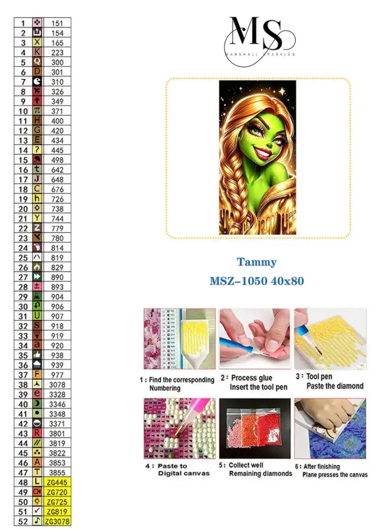 Tammy © 40x80