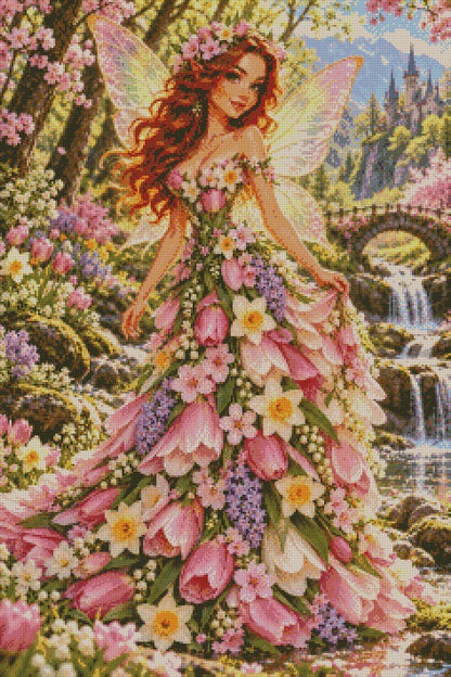 Spring Fairy © 60x90 by NAT Art Creations