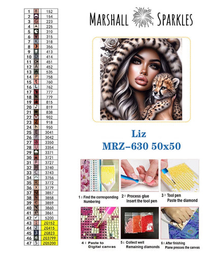 Liz © 50x50 (print to order)