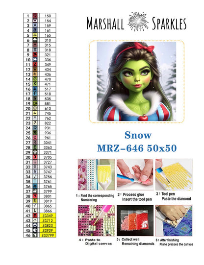 Snow © 50x50 (print to order)