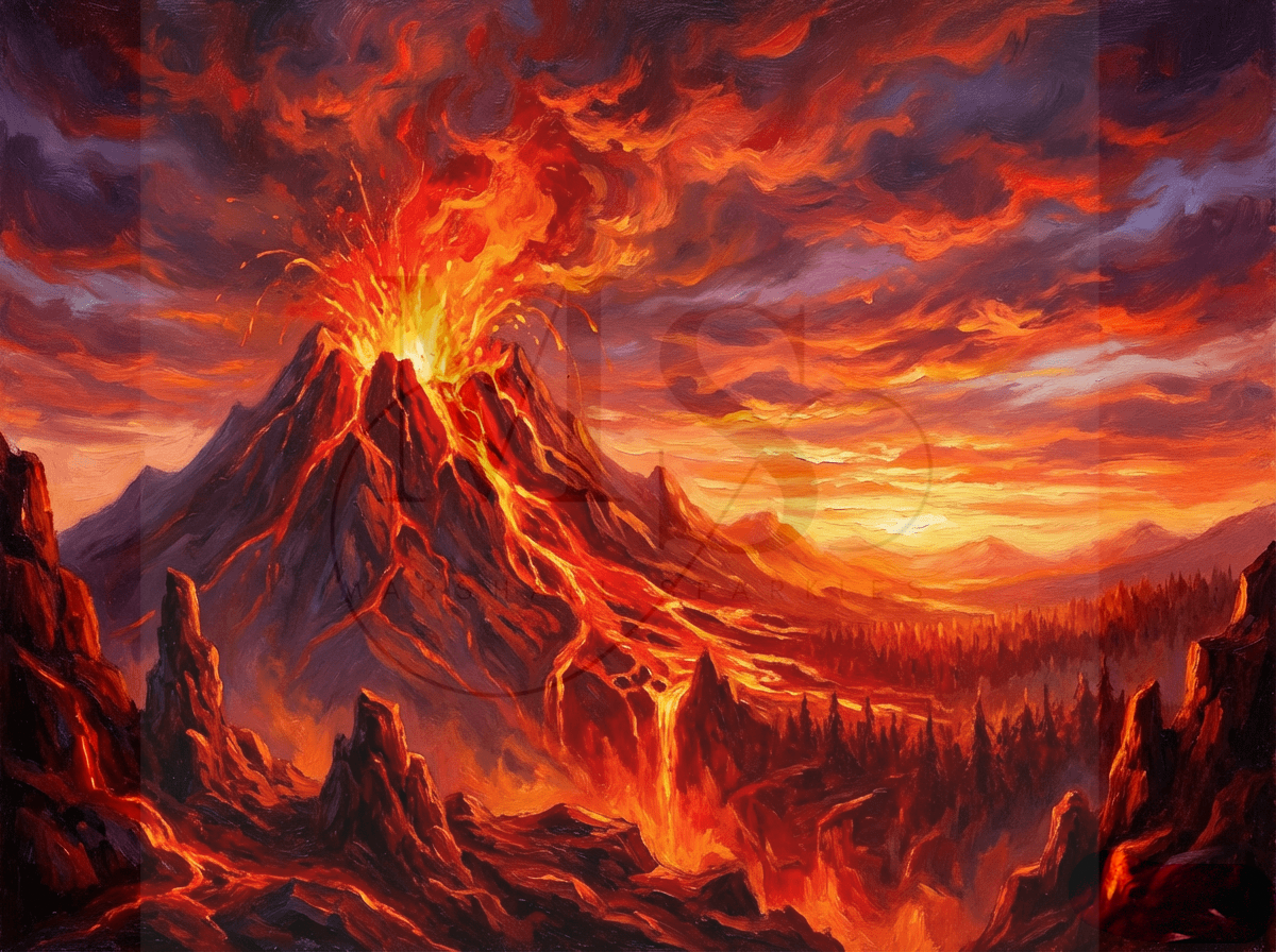 Volcano © 60x45