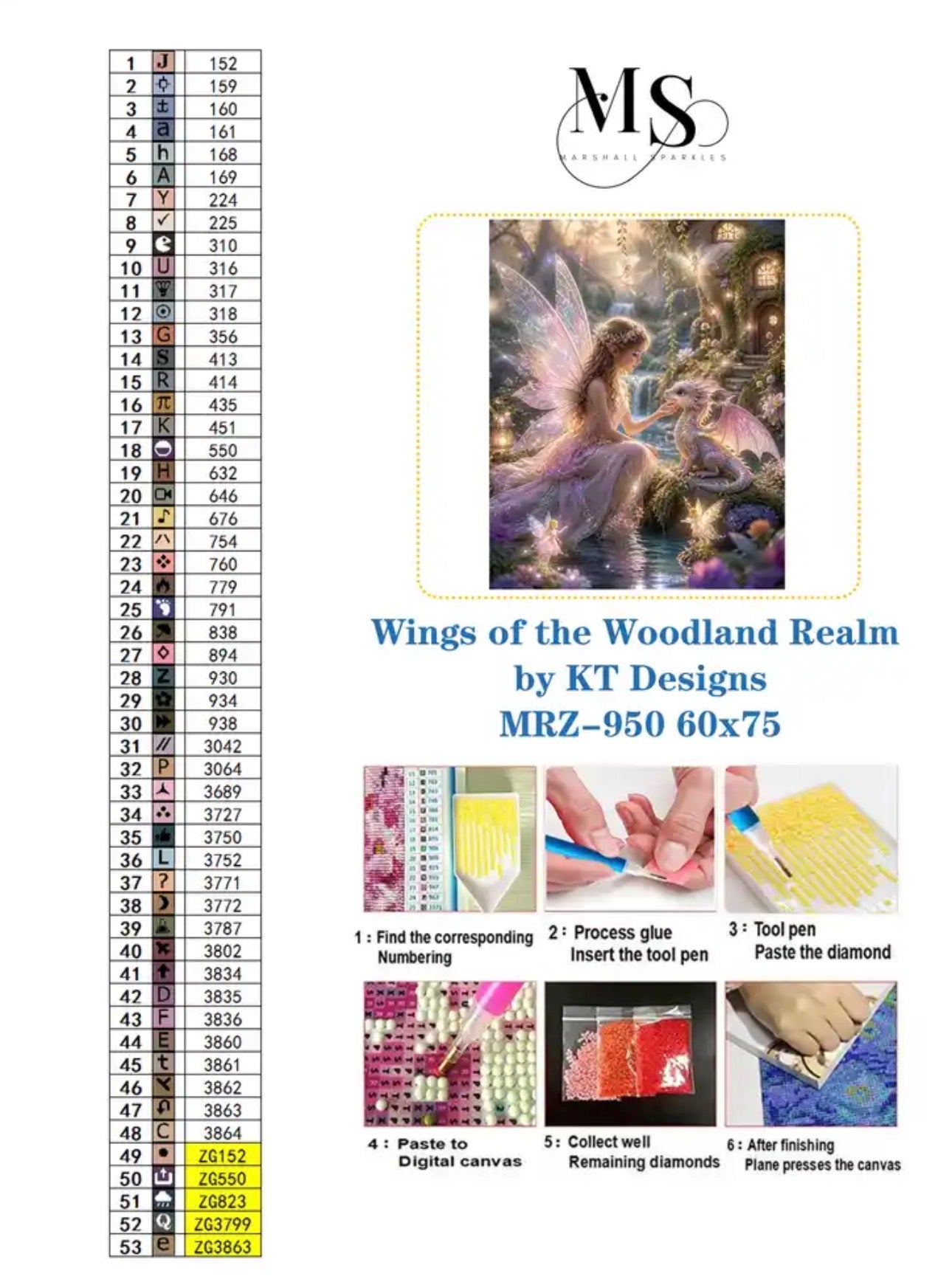 Wings of the Woodland Realm © 60x75 by KT Designs