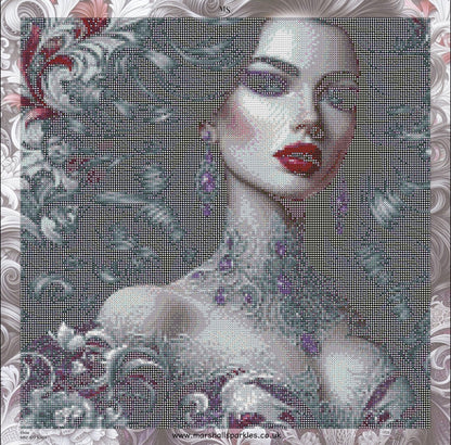 Elissa © 50x50 Round Sparkle Drill