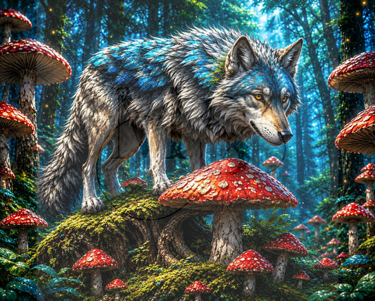 Mystic Forest Guardian © 75x60 by CrazyLoneWolf