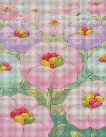 Jellybean Garden © 50x65