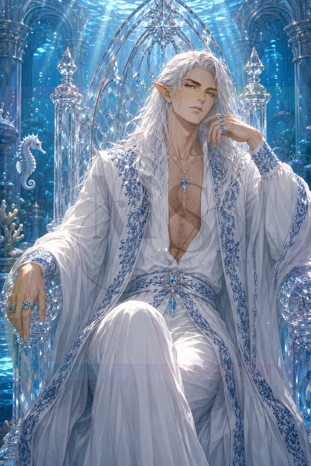 Water King © 80x120 by Katie Mayo-Jackson
