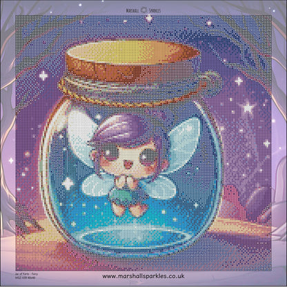 Jar of Farts - Fairy 40x40 - (print to order)