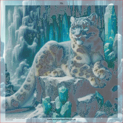 December/Turquoise - Totem:Snow Leopard © 50x50