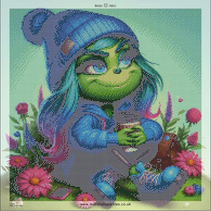 Scarlet © 50x50 (Print to order)