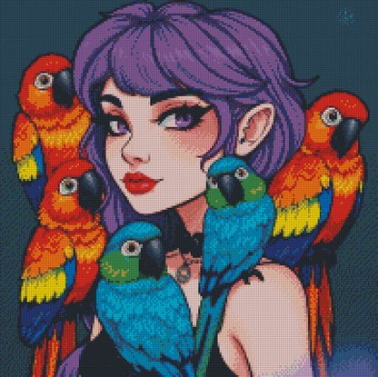 Flock © 50x50 by Katie Mayo-Jackson (PTO)