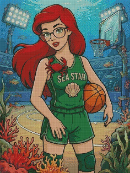 Under the Sea BasketBall Dreams © 60x80
