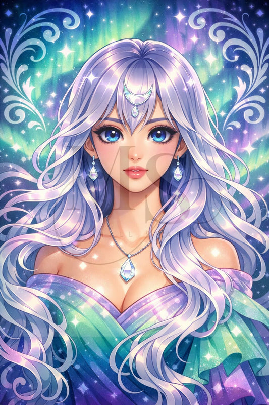 Aurora Moon © 50x75