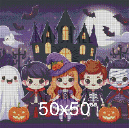 Halloween Party © 50x50 (print to order)