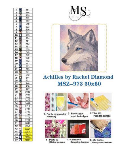Achilles © 50x60 by Rachel Diamond
