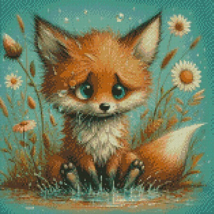Daisy Collection - Fox © 40x40