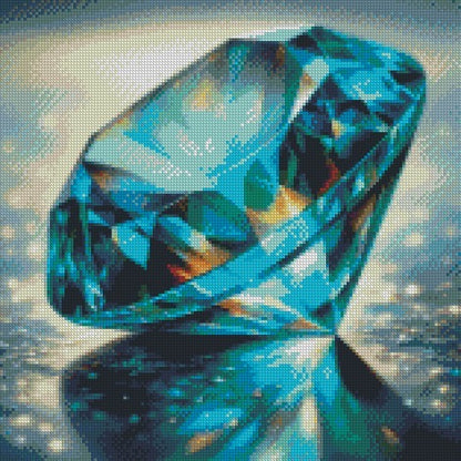 December/Turquoise - Diamond © 40x40