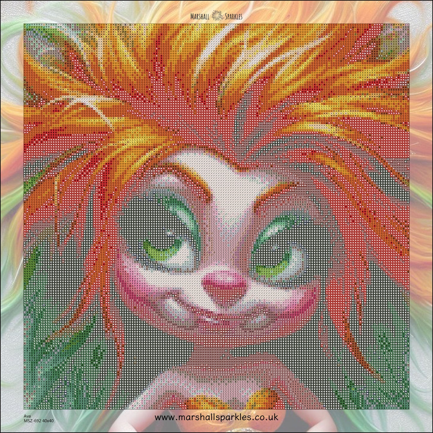 April Ava © 40x40 Square Fairy Drills