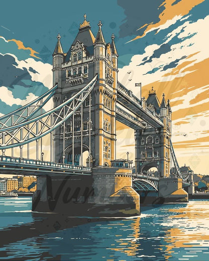 PBN - Tower Bridge MS036 © 40x50