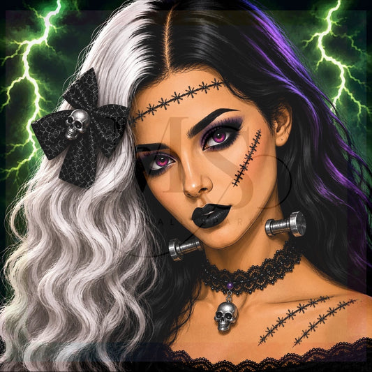 Gothic Beauty © 60x60 by KT Designs