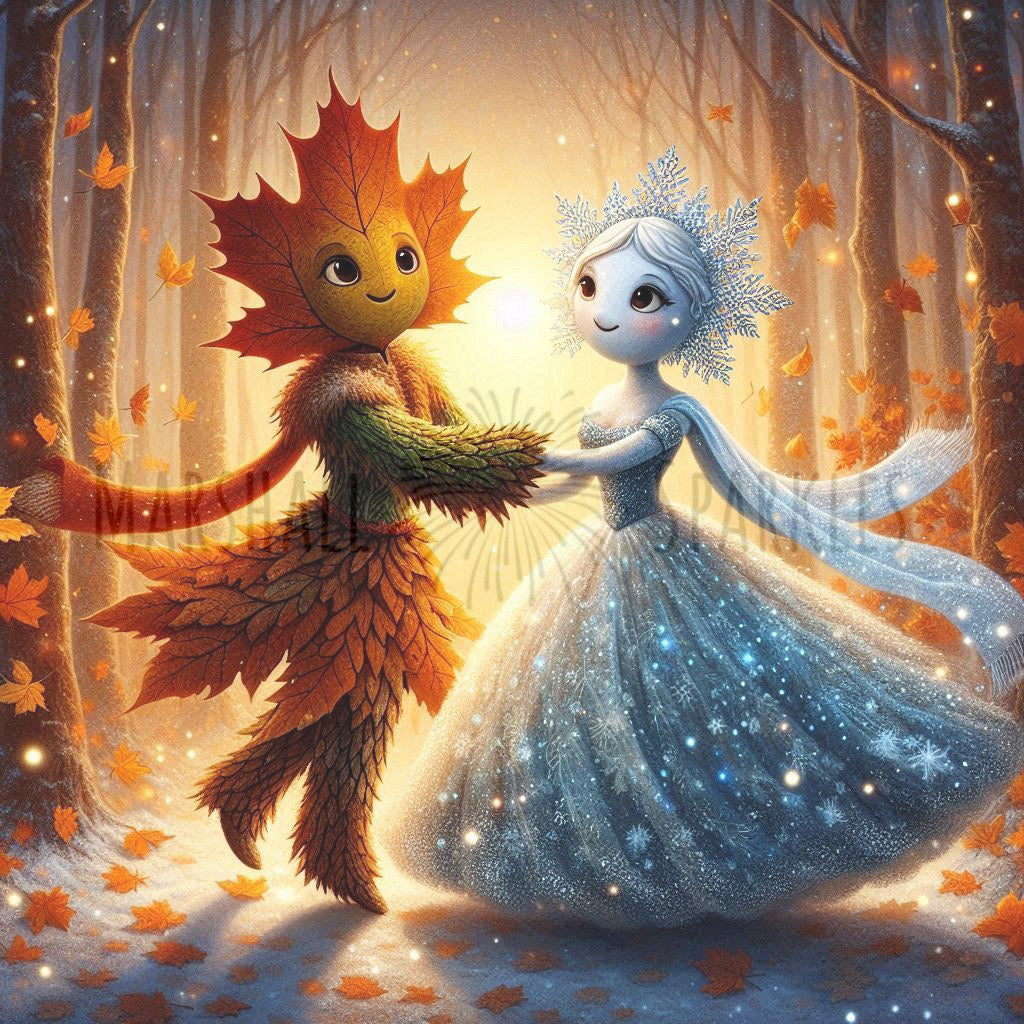 Leafy Love valentine © 50x50