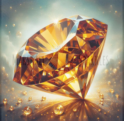 November/Citrine - Diamond © 40x40
