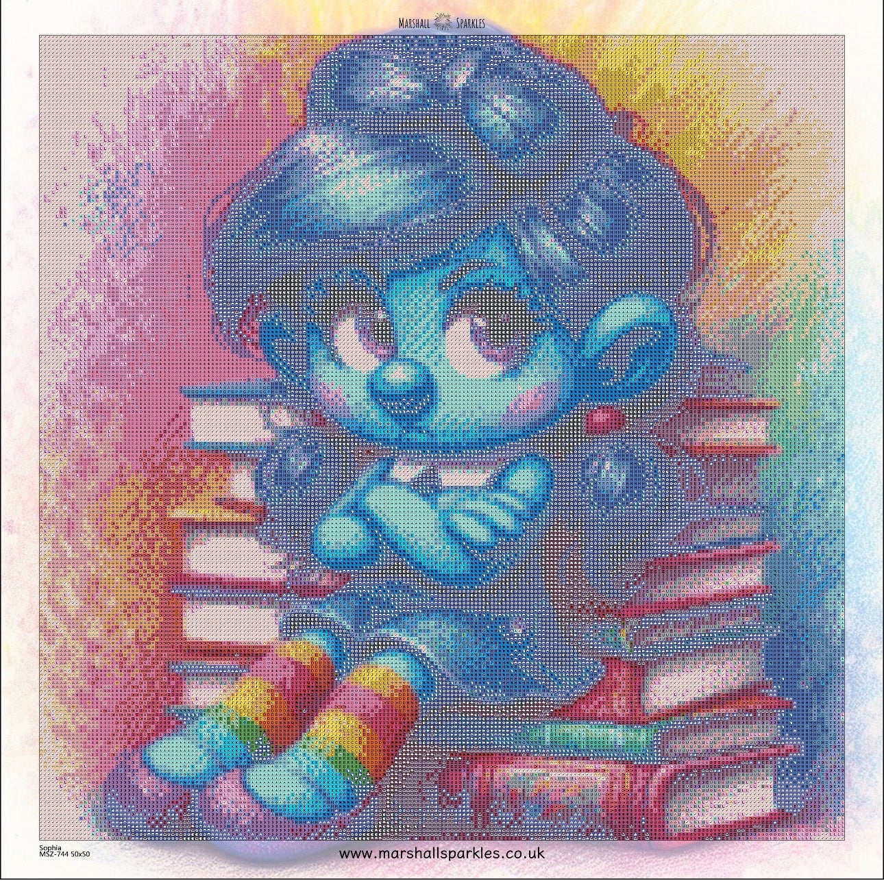 Sophia © 50x50 (print to order)