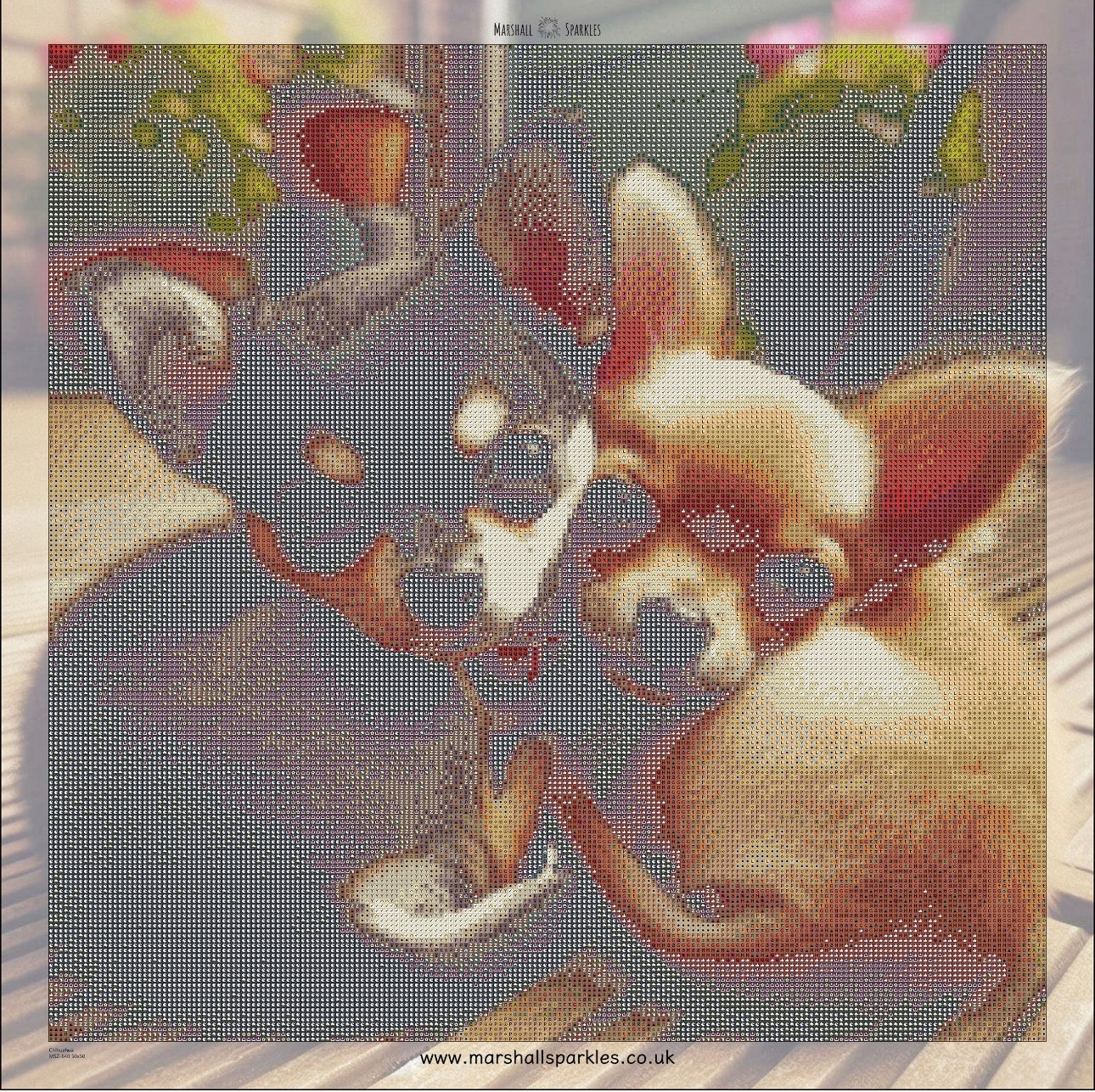 Chihuahua ©  50x50 (print to order)
