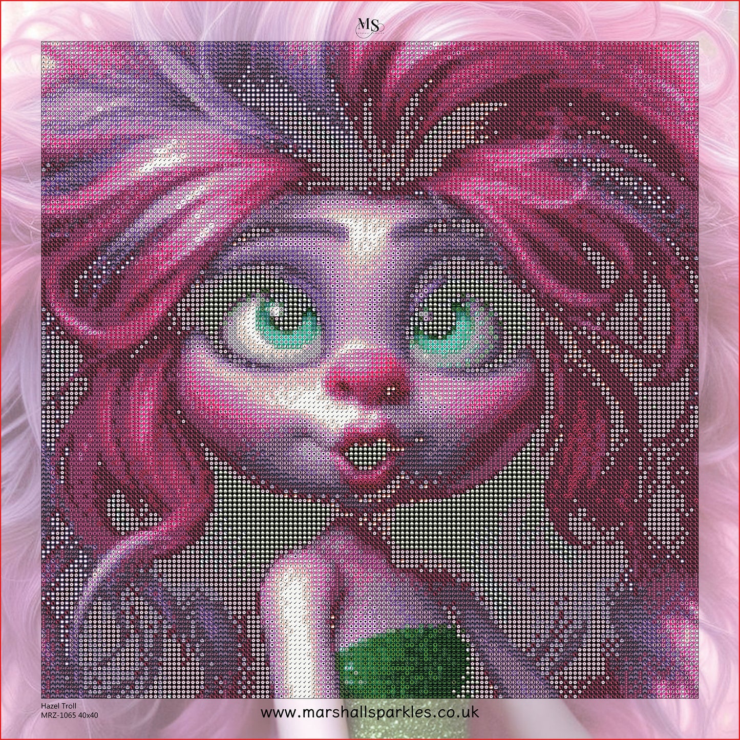 Hazel Troll © 40x40