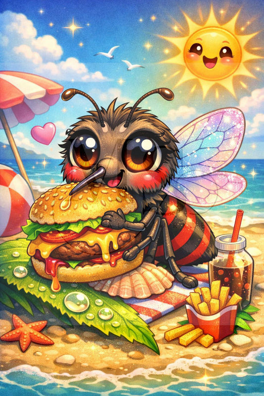 Burger Mosquito © 60x90
